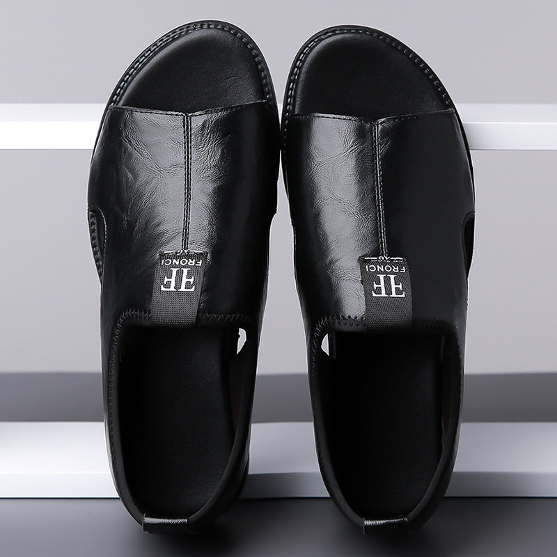 New Casual Soft Bottom Non Slip Outdoor Beach Shoes Trendy Roman Shoes