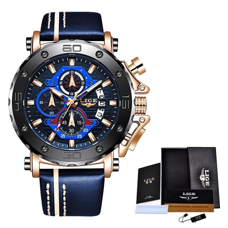 Multifunctional Waterproof High-end And Fashionable Classic Domineering Quartz Men's Watch
