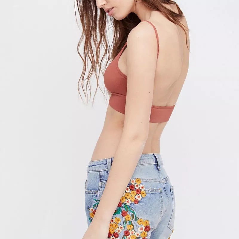 Bra set without steel ring