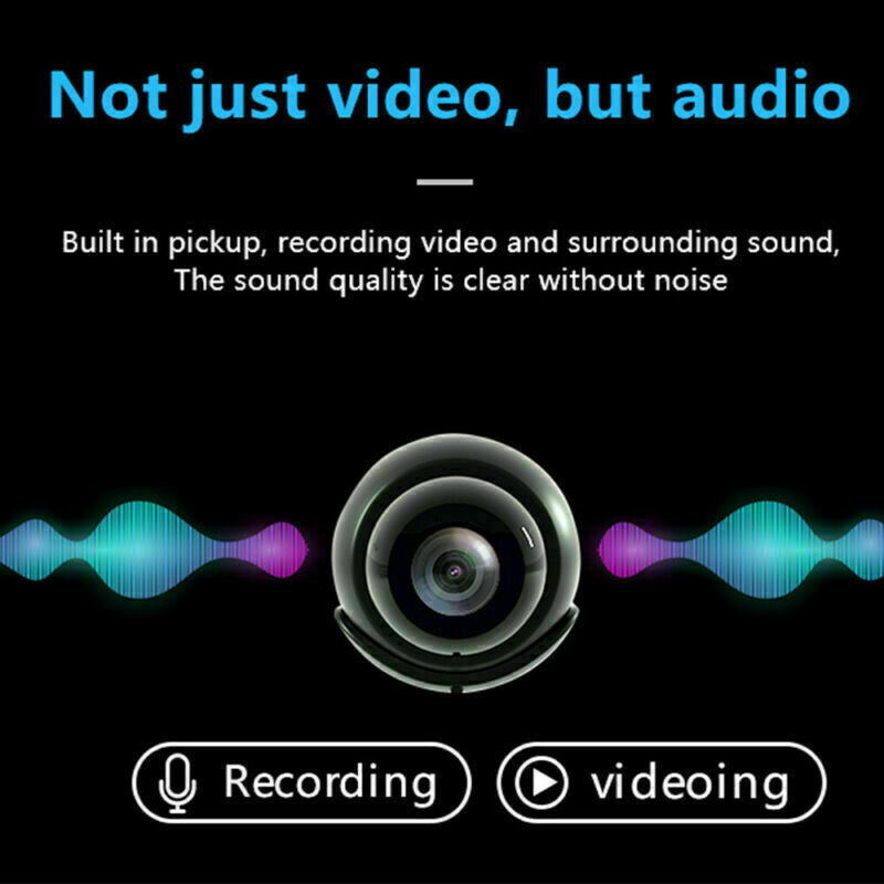 FREE 64G HD Hidden Spy Nanny Camera Wireless Wifi Home Security Night Vision HD 1080P