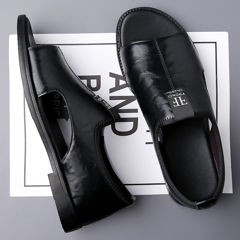 New Casual Soft Bottom Non Slip Outdoor Beach Shoes Trendy Roman Shoes