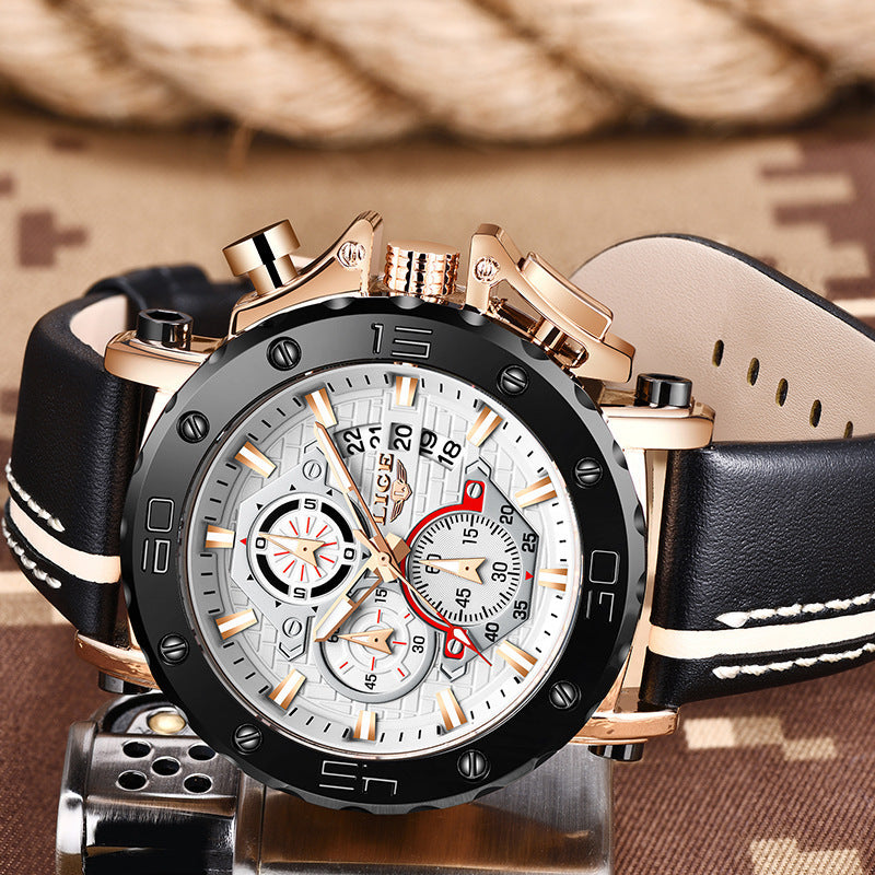 Multifunctional Waterproof High-end And Fashionable Classic Domineering Quartz Men's Watch