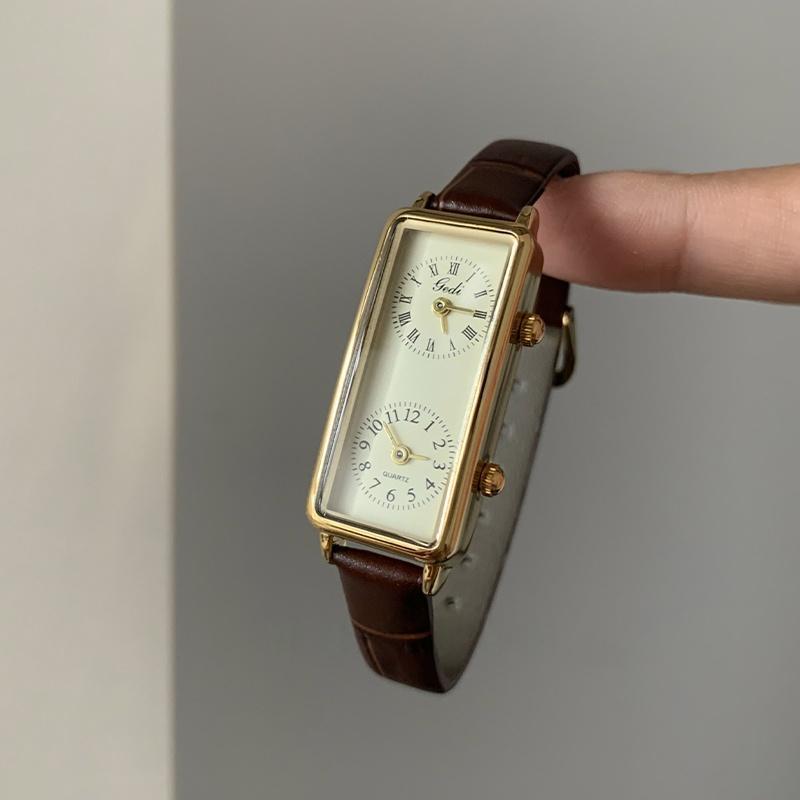 New High-grade Fashion Exquisite Rectangular Watch Women