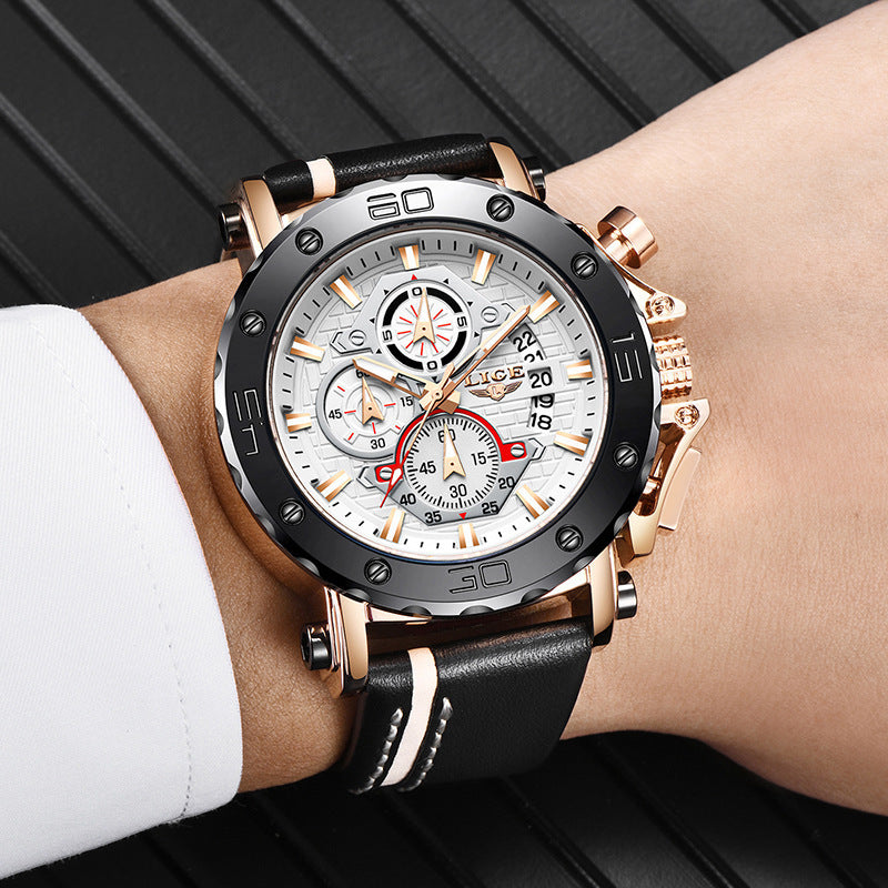 Multifunctional Waterproof High-end And Fashionable Classic Domineering Quartz Men's Watch