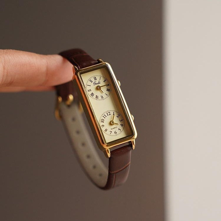 New High-grade Fashion Exquisite Rectangular Watch Women